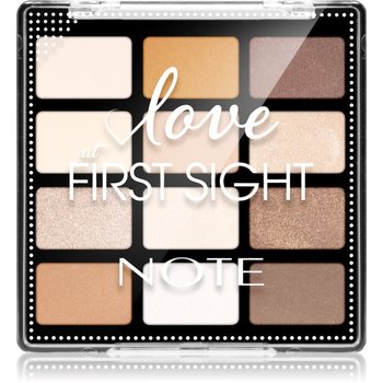 Note Cosmetique Love At First Sight paleta cieni do powiek 201 Daily Routine - Inna marka
