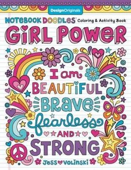 Notebook Doodle Girl Power! - Volinski Jess