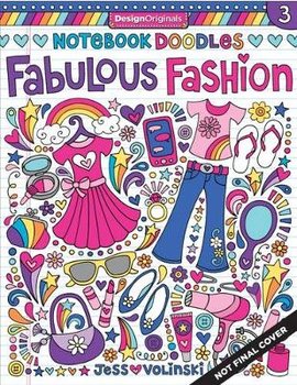 Notebook Doodles Fabulous Fashion: Coloring & Activity Book - Volinski Jess