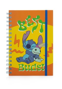 Notes A5 kołozeszyt Lilo i Stitch notatnik 80k w linie gumka dla dziecka - Disney