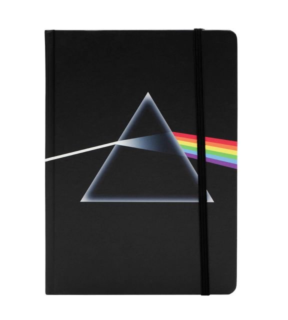 Notes A5 skórzany Pink Floyd The Dark Side Of The Moon na gumkę 120 ...
