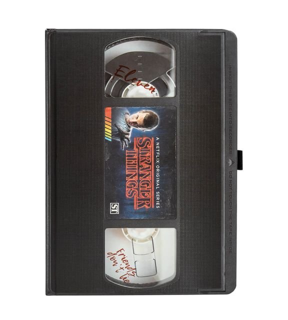 Notes A5 Stranger Things VHS notatnik pamiętnik szyty 120 kartek w ...