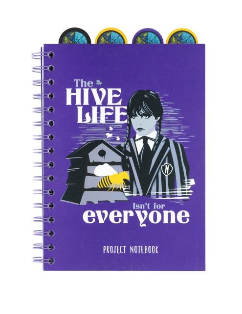 Wednesday Taking Notes Notes A5 w linie Wednesday Notatnik kołozeszyt szkolny 80 kartek w ...