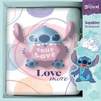 Carnet De Notes Lilo & Stitch Squishy - Couverture 3D Molle, 60 Pages, Idéal En Cadeau Pour Fans