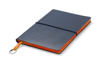 Notes gładki, A5, Tari, granatowo-pomarańczowy - UPOMINKARNIA
