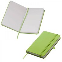 Notes gładki, A6, Lubeck, jasnozielony Basic