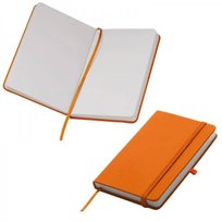 Notes gładki, A6, Lubeck, pomarańczowy Basic