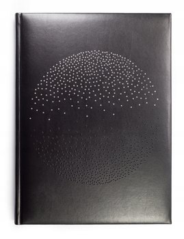 Notes Książkowy A4 Czarny Duba Sphere Kropka Elegancki Skóropodobny - Inna marka