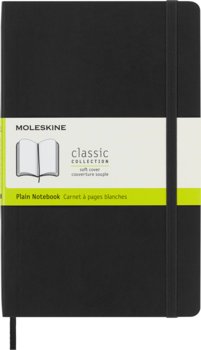 Notes Moleskine Classic L (13x21cm) gładki, miękka oprawa, czarny - Moleskine