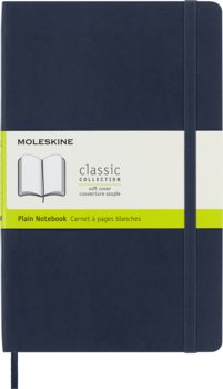 Notes Moleskine Classic L (13x21cm) gładki, miękka oprawa, granatowy - Moleskine