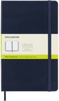 Notes Moleskine Classic L (13x21cm) gładki, twarda oprawa, granatowy - Moleskine