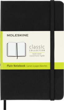 Notes Moleskine Classic P (9x14cm) gładki, twarda oprawa, czarny - Moleskine