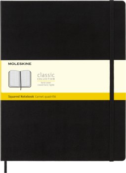 Notes Moleskine Classic XXL (21,6x27,9cm) w kratkę, twarda oprawa, czarny - Moleskine