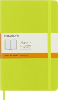 Notes Moleskine L (13x21cm) w linie, miękka oprawa, Lemon Green, 240 stron - Moleskine
