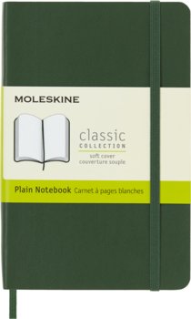 Notes Moleskine P (9x14cm) gładki, miękka oprawa, zielony, 192 strony  - Moleskine