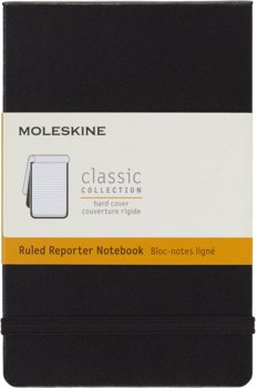 Notes Moleskine Reporterski P (9x14cm) w linie, twarda oprawa, czarny - Moleskine