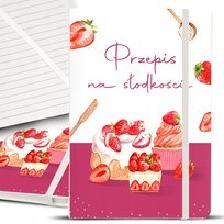 NOTES NA PRZEPISY ZESZYT KULINARNY PRZEPIŚNIK BIAŁY Przepis Na Słodkości Wz StyleCouture