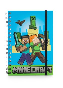 Notes Notatnik A5 na spirali Minecraft 80k gumka Zeszyt szkolny dla chłopca - Minecraft
