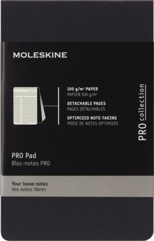 Notes reporterski PRO PAD Moleskine P (9x14 cm) czarny, 96 stron - Moleskine