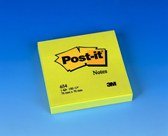 Notes Samoprzylepny Post-it Żółty 100 Karteczek 76mm x 76mm - Post-it