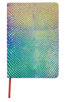 Notes skórta węża zielony A5 w twardej oprawie 80 kartek STARPAK (453588) - Starpak