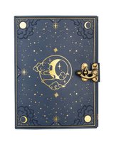 Notes Skórzany Astral z zamknięciem notatnik okładka z wegańskiej skóry 90k czyste