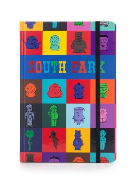 Grupo Erik Grupo Erik Notes South Park A5 Pamiętnik Notatnik 96K Kropkowane Linie Na Gumkę
