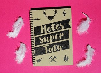 Notes super Taty, notatnik na Dzień Ojca, notes, Sowia Aleja - Inna marka