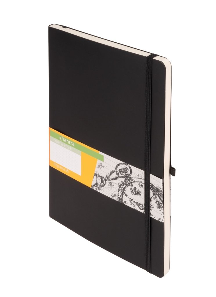 Notes w kratkę, B5, Impresja, czarny - Antra | Sklep EMPIK.COM