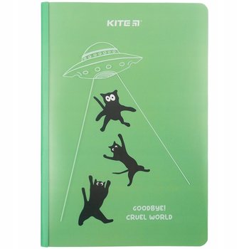 Notes W Kratkę Notatnik Pamiętnik A5 Zielony Kote Kite - KITE