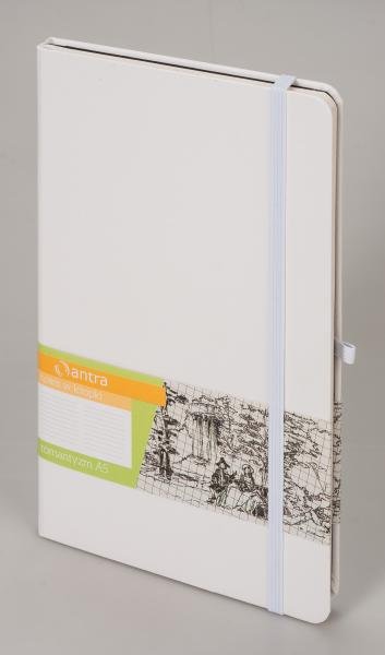 Antra Antra Biały Notes W Kropki, A5, Romantyzm,