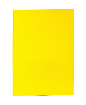 Notes w kropki, A6, żółty