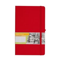 Notes w linię, A6, Romantyzm, czerwony