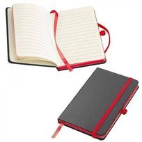 Notes w linie, A6, Rostock, czerwony Basic