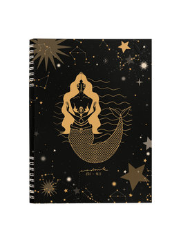 NOTES ZODIAKI WODNIK| FORMAT B5 | SZARE KROPKI | COVERLOVER - Inna marka