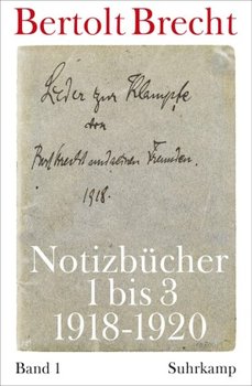 Notizbücher - Brecht Bertolt