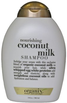 Nourishing + Coconut Milk Shampoo nawilżający szampon z mleczkiem kokosowym 385ml - Organix