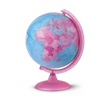 Nova Rico, globus podświetlany polityczny Pink Glob, 26 cm (j. angielski) - Nova Rico