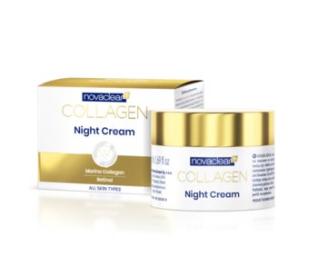 Novaclear Collagen Ujędrniający Krem Na Noc Ze Złotem I Kawiorem 50 Ml - Novaclear
