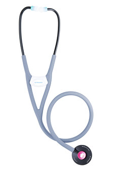 NOVAMA EXPERT DR300 - JASNOSZARY Stetoskop Premium z jednostronną głowicą i silikonowym przewodem - Inny producent