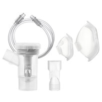 NOVAMA N Zestaw do nebulizacji z systemem oszczędzania leku, mała i duża maska