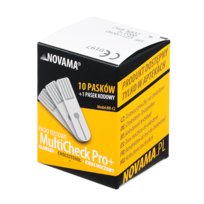 Novama, Paski testowe Multicheck Pro+ Cholesterol, 10 szt.