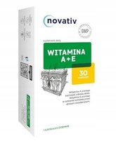Novativ Witamina A+E, 30 kapsułek Medicinae