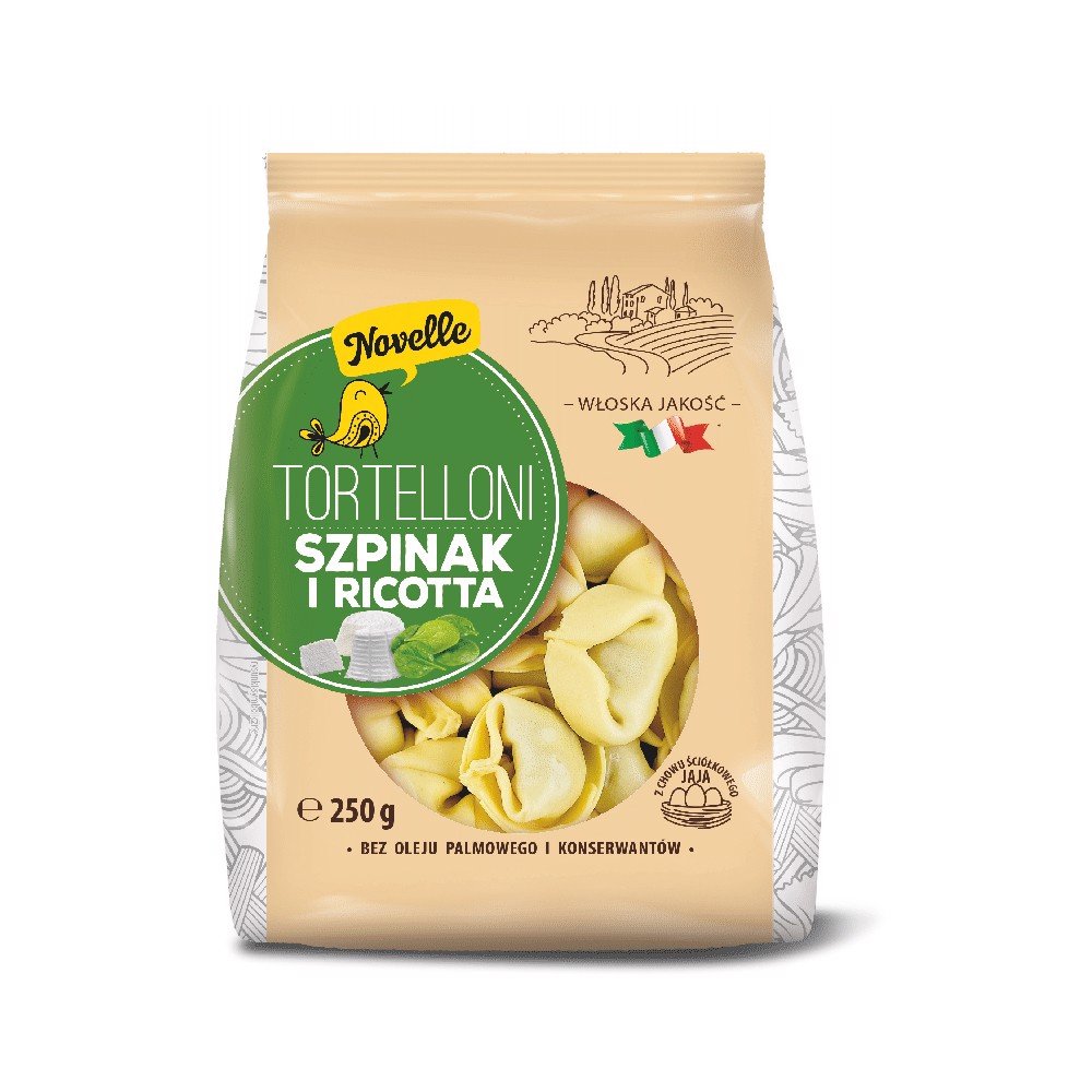 Novelle Tortelloni Szpinak i Ricotta250G - Inna marka | Sklep EMPIK.COM