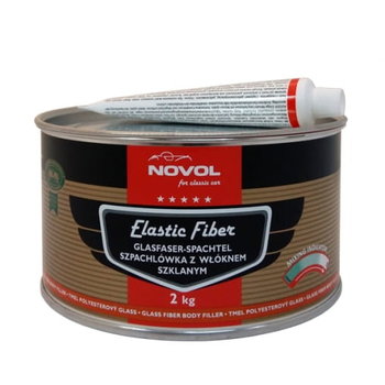 NOVOL - Elastic Fiber -Szpachlówka z włóknem szklanym 2kg - Novol