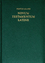 Novum Testamentum Latine Deutsche Bibelgesellschaft, Deutsche Bibelges.