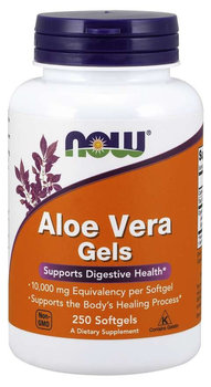 Now Foods, Aloe Vera Gels, Aloes Koncent - Inna marka