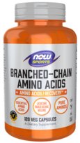 Now Foods, Branched-Chain Amino Acids, 120 kapsułek