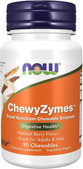 Now Foods, Chewyzymes, Enzymy Trawienne - Now Foods