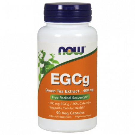 Zdjęcia - Witaminy i składniki mineralne Now Foods EGCg Green Tea Extract 400 mg - Ekstrakt z zielonej herbaty Supl 